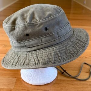 Vintage Columbia Boonie Hat Green Size Large Made in the USA